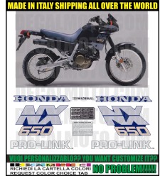 NX 650 1988 BLUE